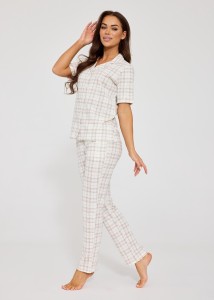 Pijama dama Cornette 879/342 Holly maneca scurta