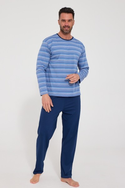 Pijama barbati Cornette Various 138/58 maneca lunga CORNETTE