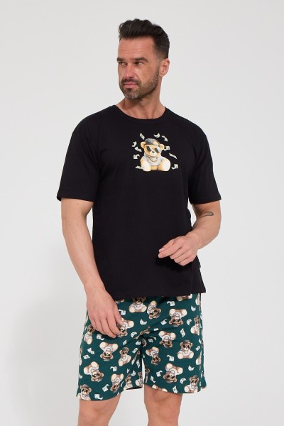 Pijama barbati 326/348 Billionaire maneca scurta CORNETTE
