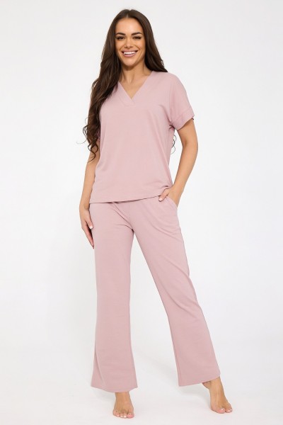 Pijama dama 1113/514 Samantha cu maneca scurta CORNETTE