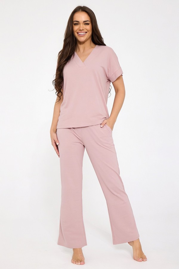 Pijama dama 1113/514 Samantha cu maneca scurta CORNETTE