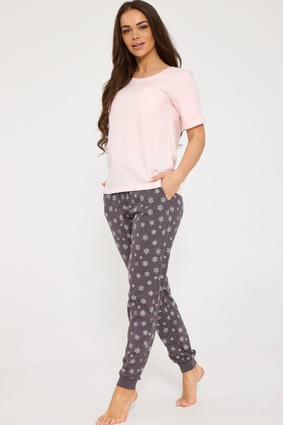Pijama dama 730/484 Sandy maneca scurta CORNETTE