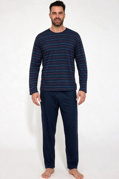 Pijama barbati Cornette Various 138/60 maneca lunga CORNETTE