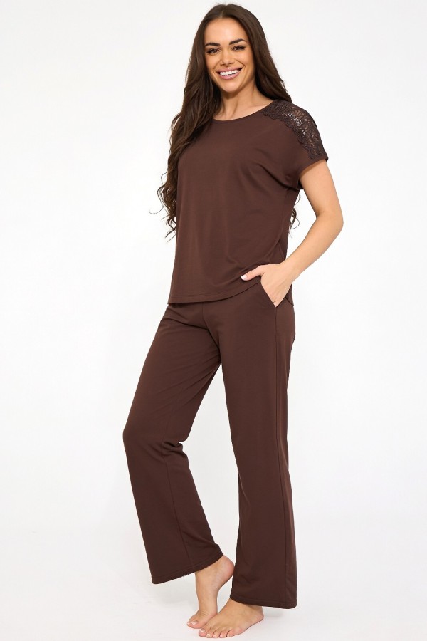 Pijama dama 1114/515 Margot maneca scurta CORNETTE