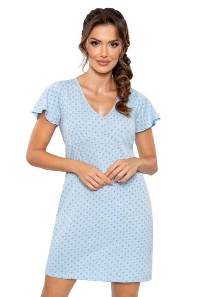 Camasa dama de noapte Donna Sky maneca scurta