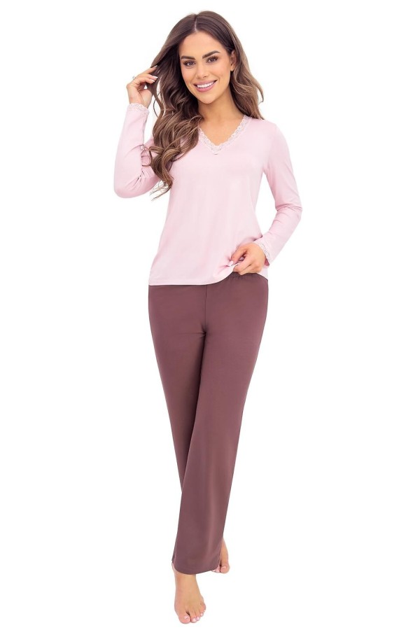 Pijama dama Donna Daphne maneca lunga