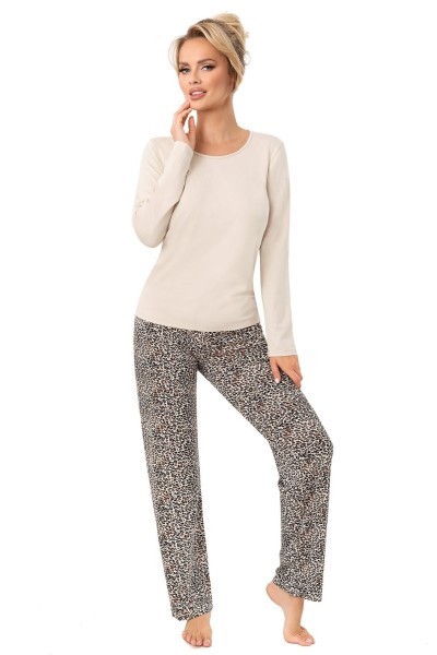 Pijama dama Donna Omari maneca lunga