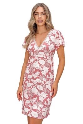 Camasa dama de noapte Donna Tina maneca scurta