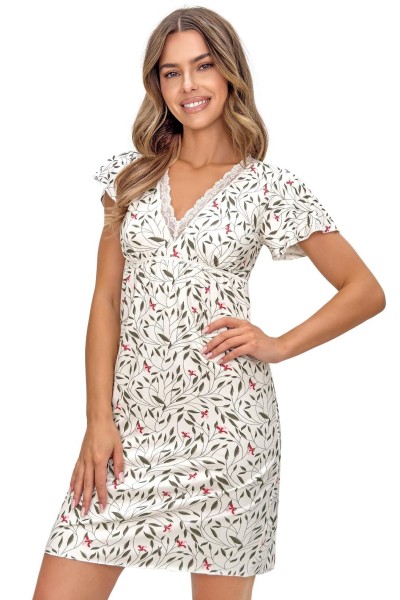 Camasa dama de noapte Donna Melisa maneca scurta