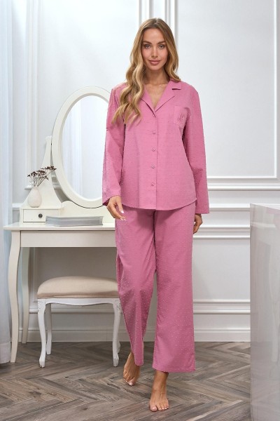 Pijama dama L&L 2610 maneca scurta LUNA