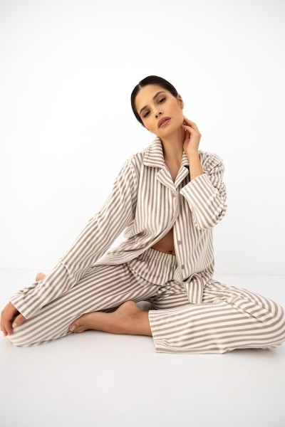 Pijama dama Sensis Avelin maneca lunga