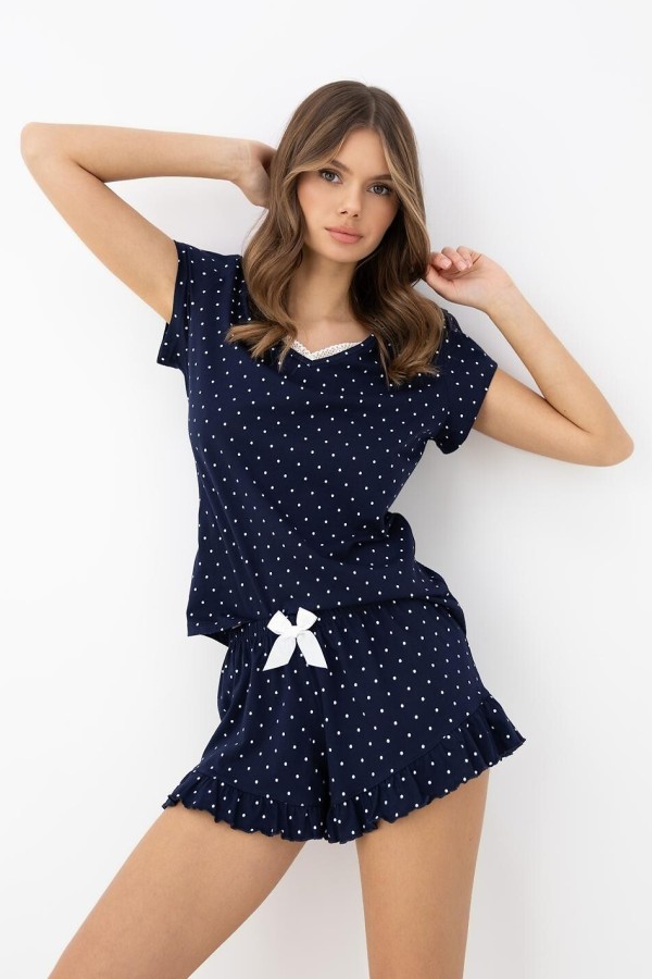 Pijama dama Sensis Skye maneca scurta