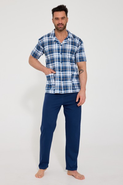 Pijama barbati Cornette 318/60 maneca scurta