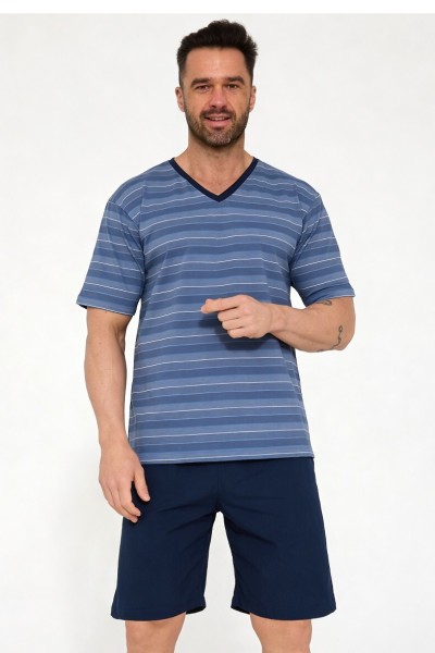 Pijama barbati Cornette Various 330/51 maneca scurta