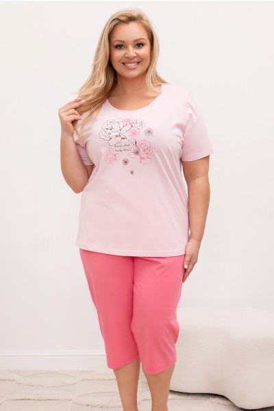 Pijama de dama Regina 4007 maneca scurta REGINA