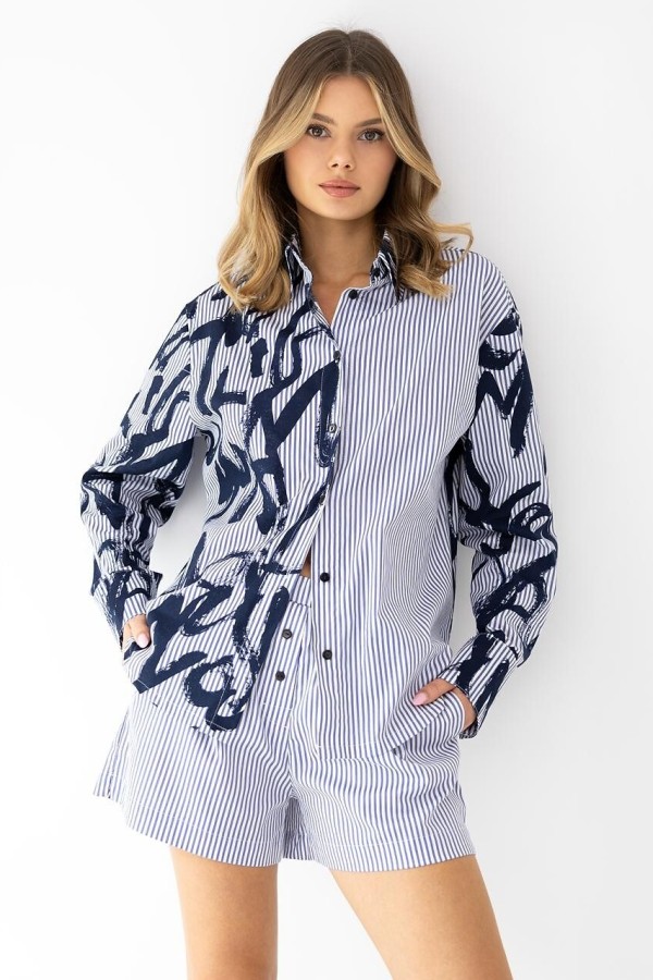 Pijama dama Sensis Hallie maneca lunga