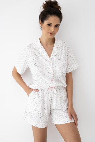 Pijama dama Sensis Leslie maneca scurta