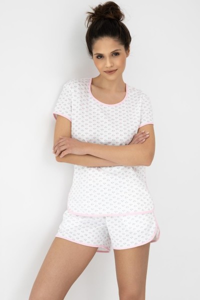Pijama dama Sensis Jovie maneca scurta