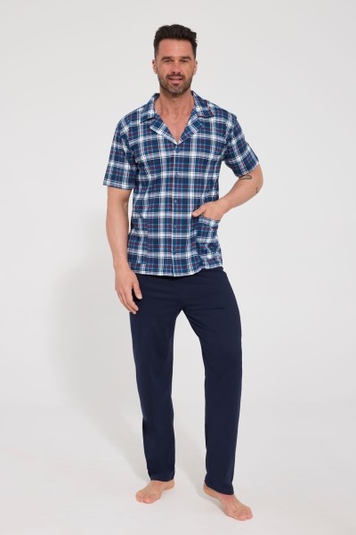Pijama barbati Cornette 318/62 cu maneca scurta