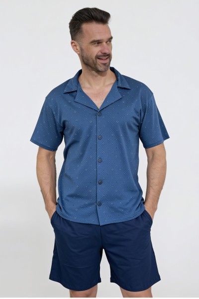 Pijama barbati Cornette 2000/01 maneca scurta