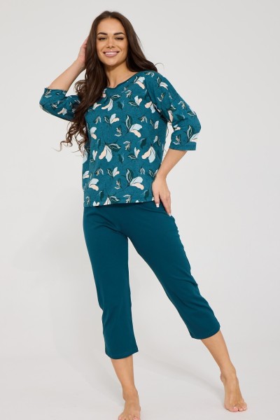 Pijama dama Cornette 147/508 Greta maneca 3/4