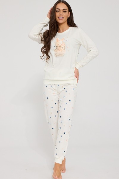 Pijama dama Cornette 671/476 Sleeping maneca lunga