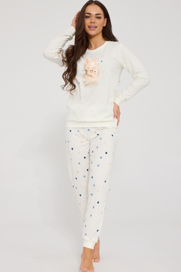 Pijama dama Cornette 671/476 Sleeping maneca lunga