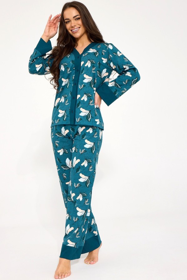 Pijama dama Cornette 514/509 Virginia maneca lunga