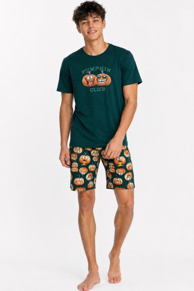 Pijama copii Cornette F&Y 551/58 Pumpkin Club maneca lunga CORNETTE