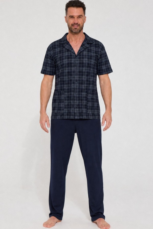 Pijama barbati Cornette 318/63 maneca scurta