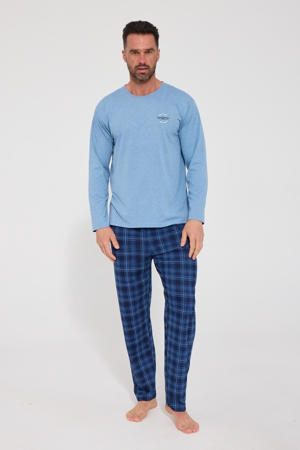 Pijama barbati Cornette 124/337 Flight maneca lunga