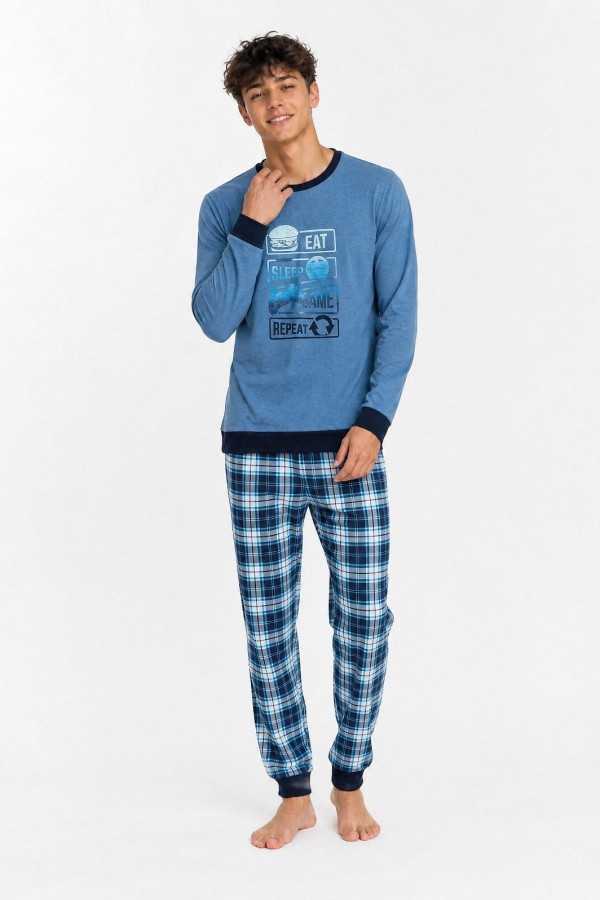 Pijama copii Cornette F&Y 967/59 Player maneca lunga