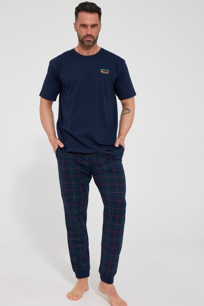 Pijama barbati Cornette 462/331 Grand Canion 2 maneca scurta CORNETTE
