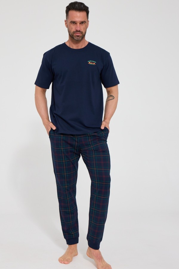 Pijama barbati Cornette 462/331 Grand Canion 2 maneca scurta