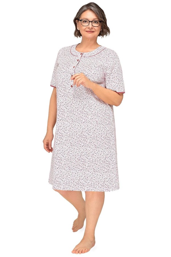 Camasa dama de noapte Martel Basia I 263 maneca scurta