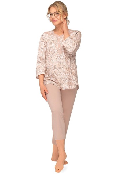 Pijama dama Martel 271 Lucyna II maneca lunga MARTEL