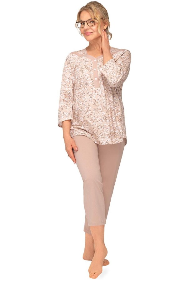 Pijama dama Martel 271 Lucyna II maneca lunga