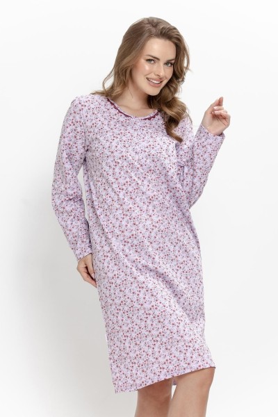 Camasa de noapte de dama Taro 3640 Agnessa cu maneca lunga